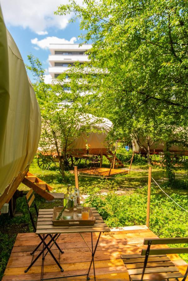 Dragonfly Gardens Urban Glamping Brasov Hotel Exterior photo